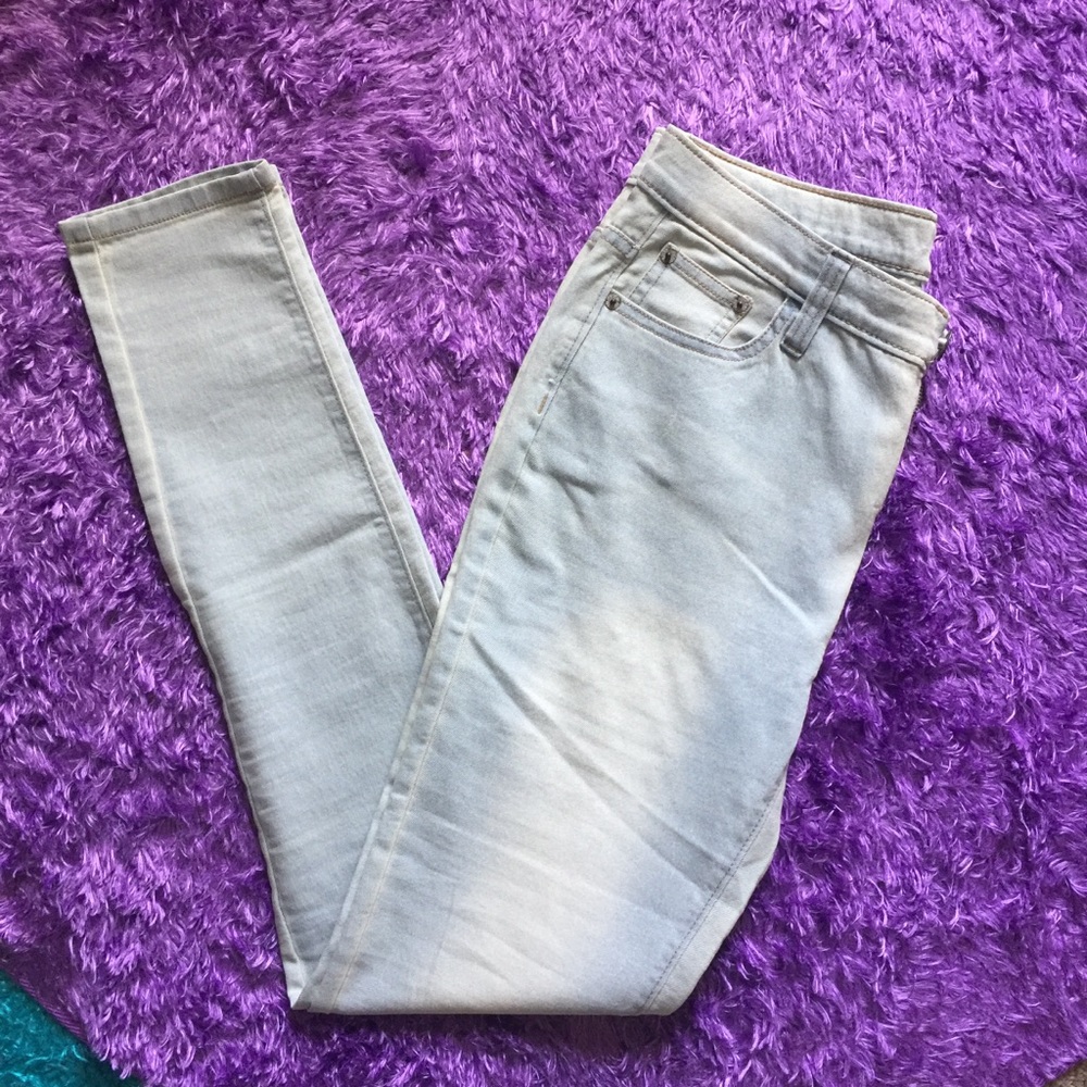 BONGO pale denim skinny jeans - Picture 2 of 7